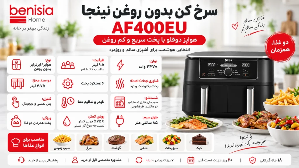 سرخ کن نینجا مدل AF400